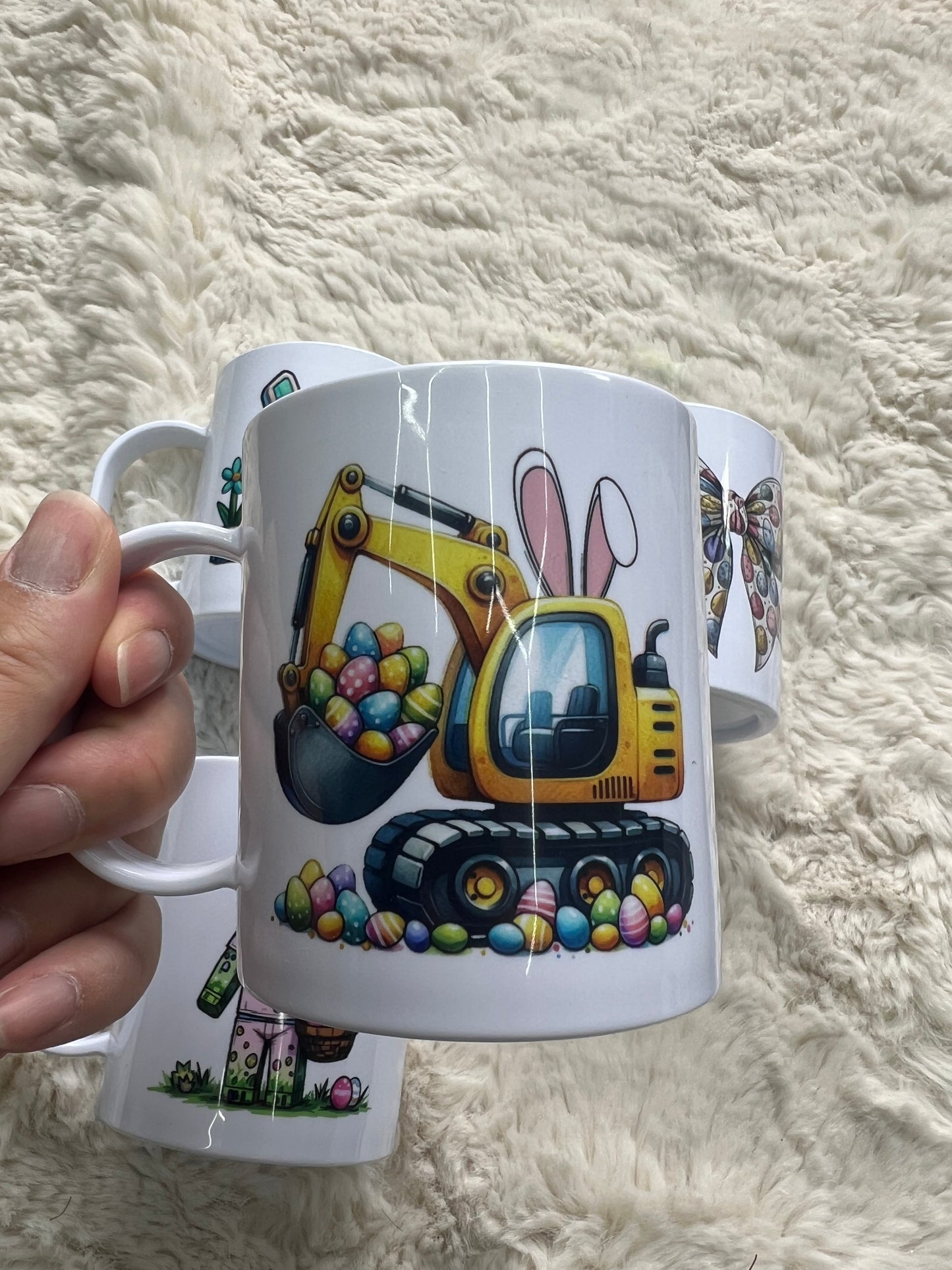 Plastic Easter Mugs
