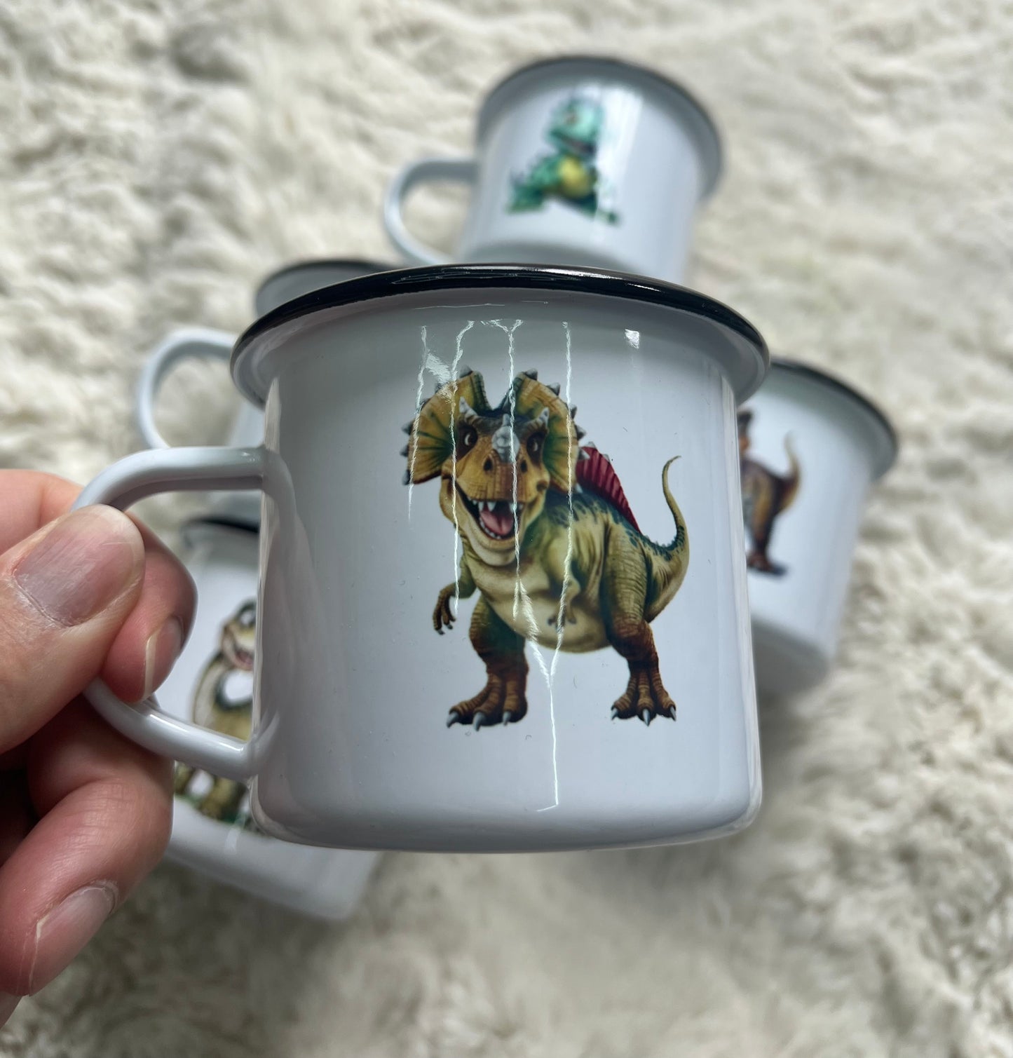 Enamel Mug - Dino