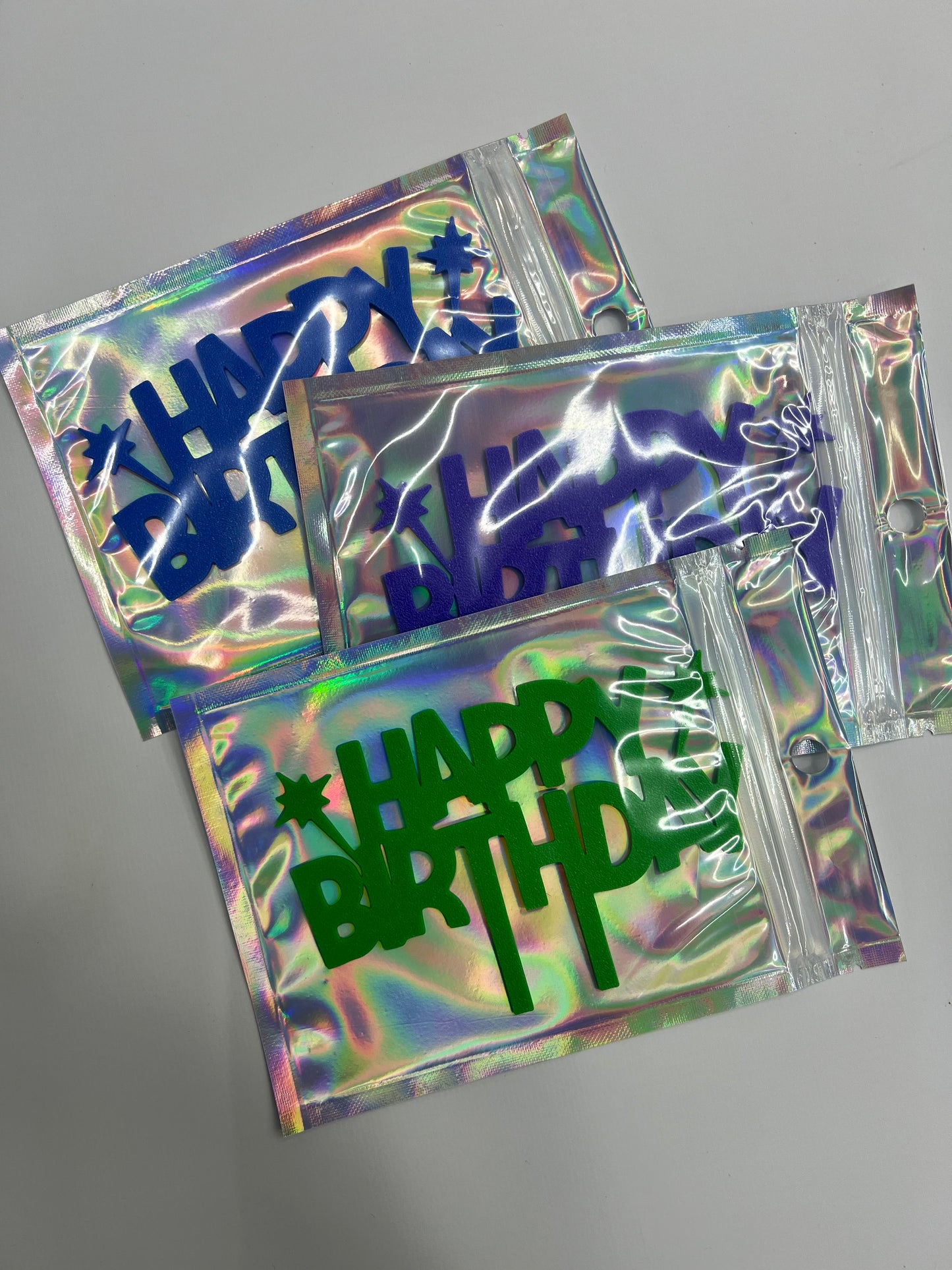 Happy Birthday Cake Topper