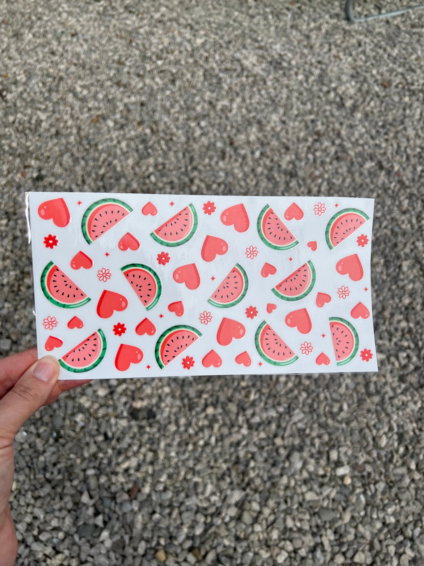 Watermelon 16oz UVDTF