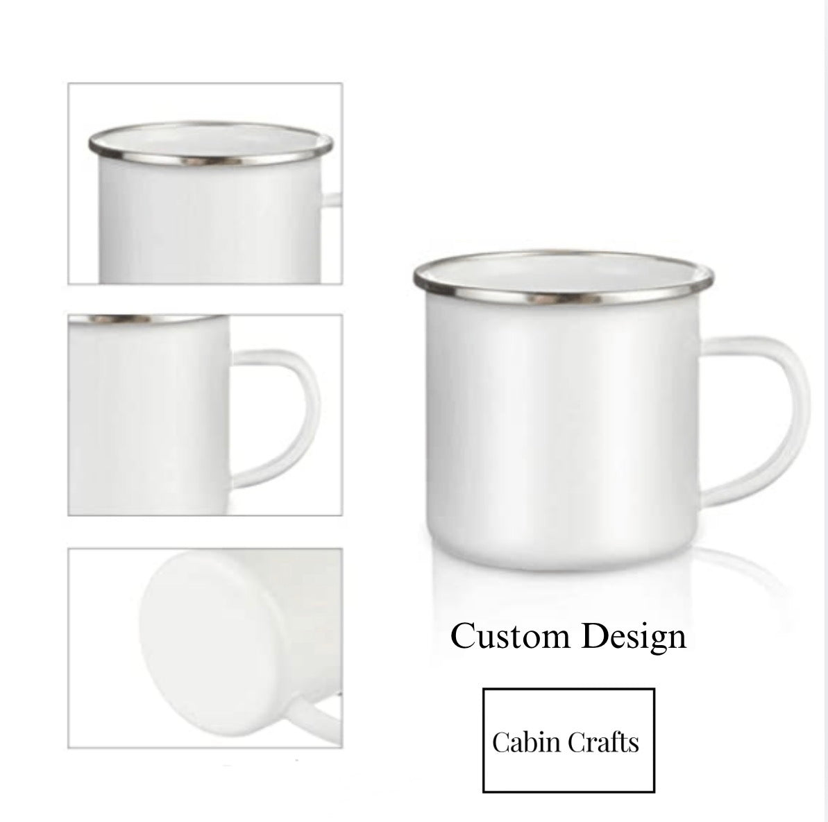 Custom Design - Enamel Mug