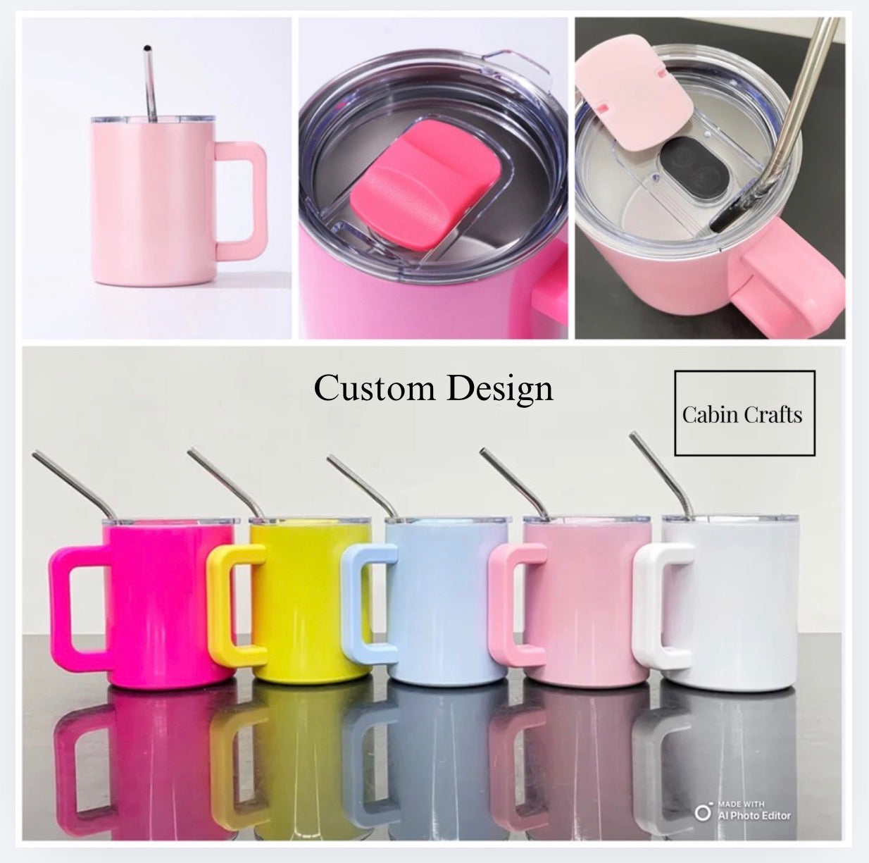 Custom Design - Tumbler mug