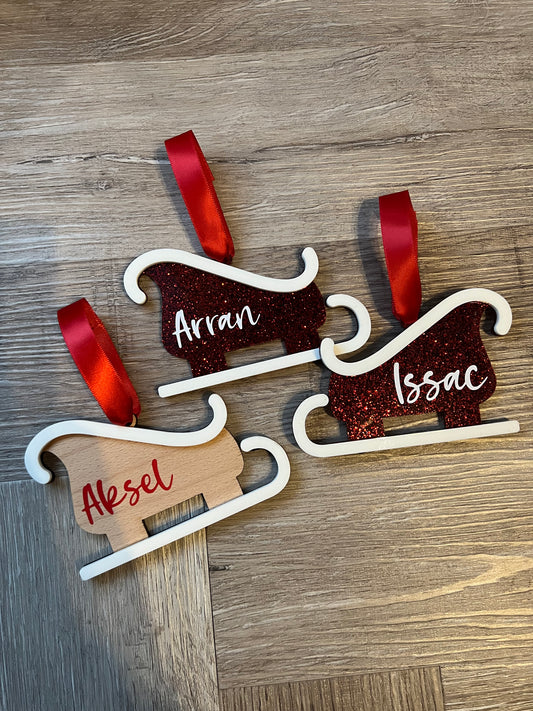 Sleigh Bauble - Personalised