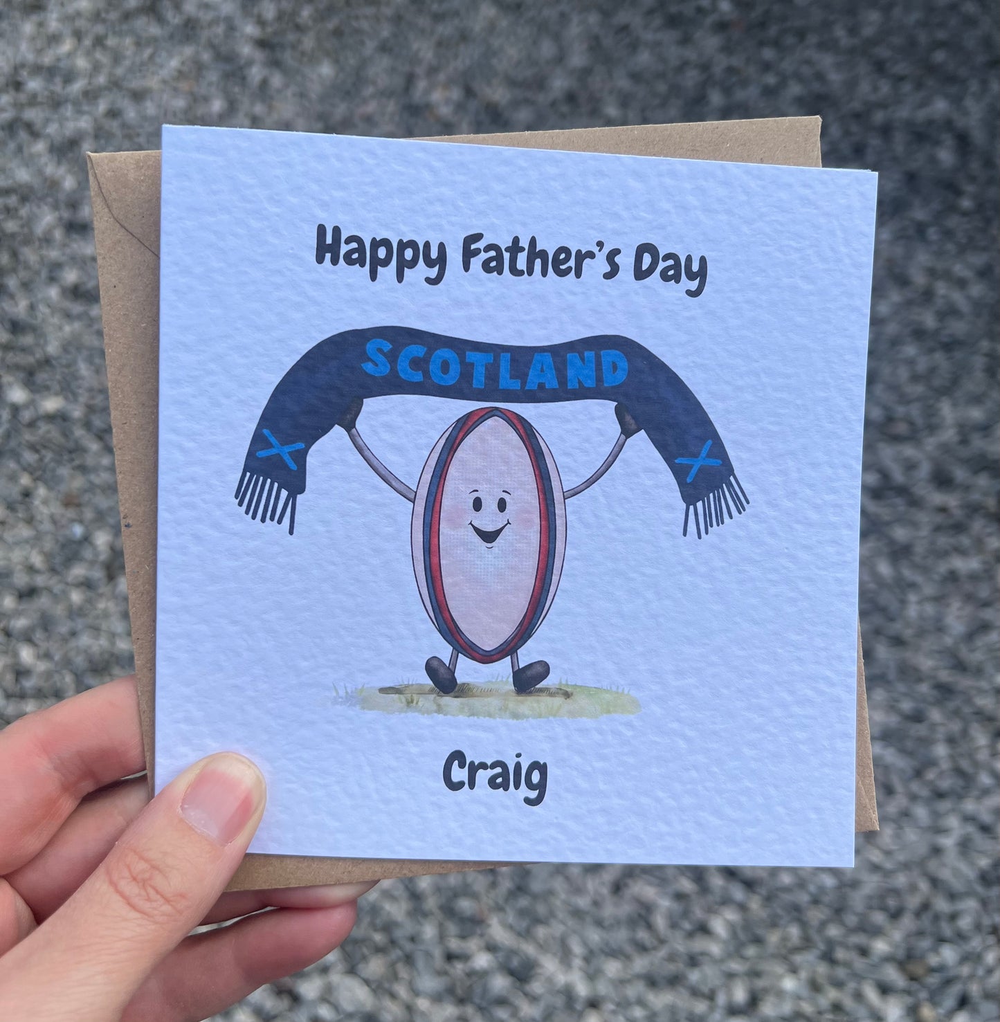 Rugby Card (Father’s Day/ Birthday)