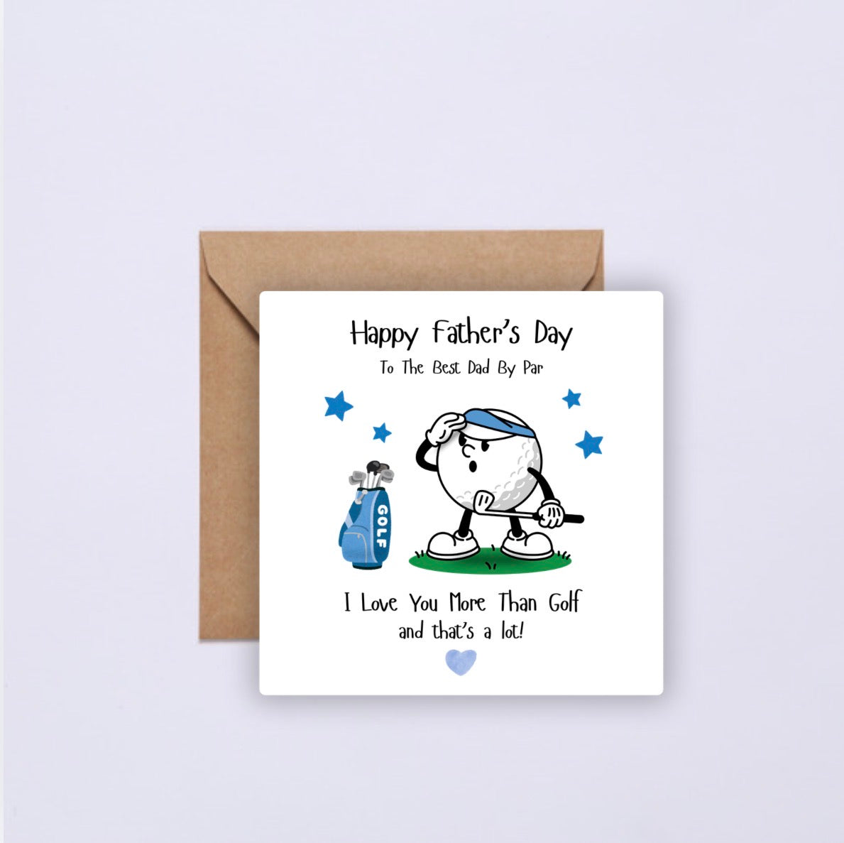 Golf Card - Choose colour (Father’s Day/ Birthday)