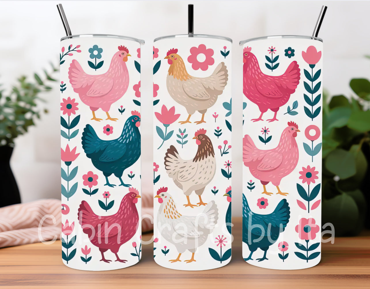 Tumbler - Chickens