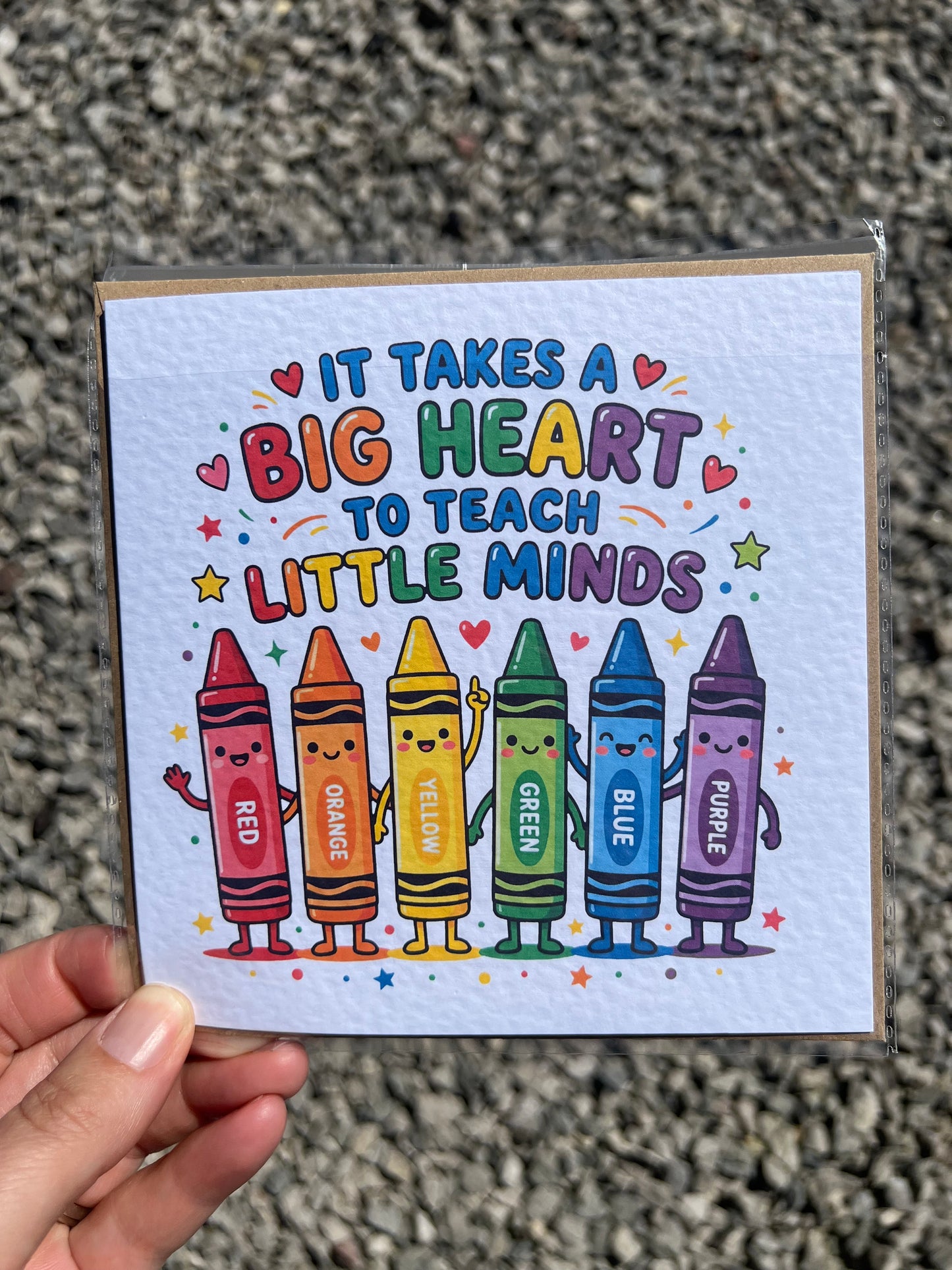 Teacher Cards - Big Heart