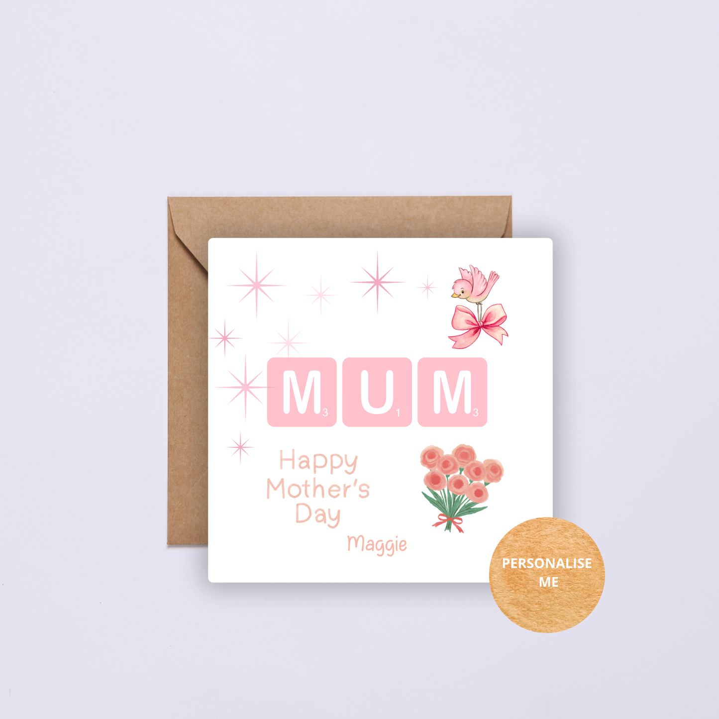 Personalised Mother Day Card