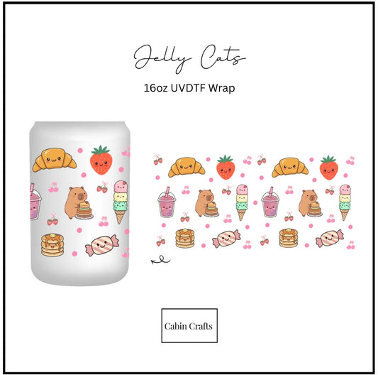 Jelly Cats 16oz UVDTF
