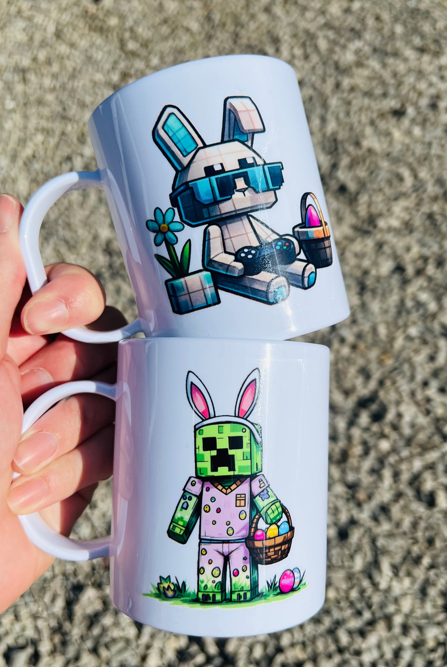 Plastic Easter Mugs