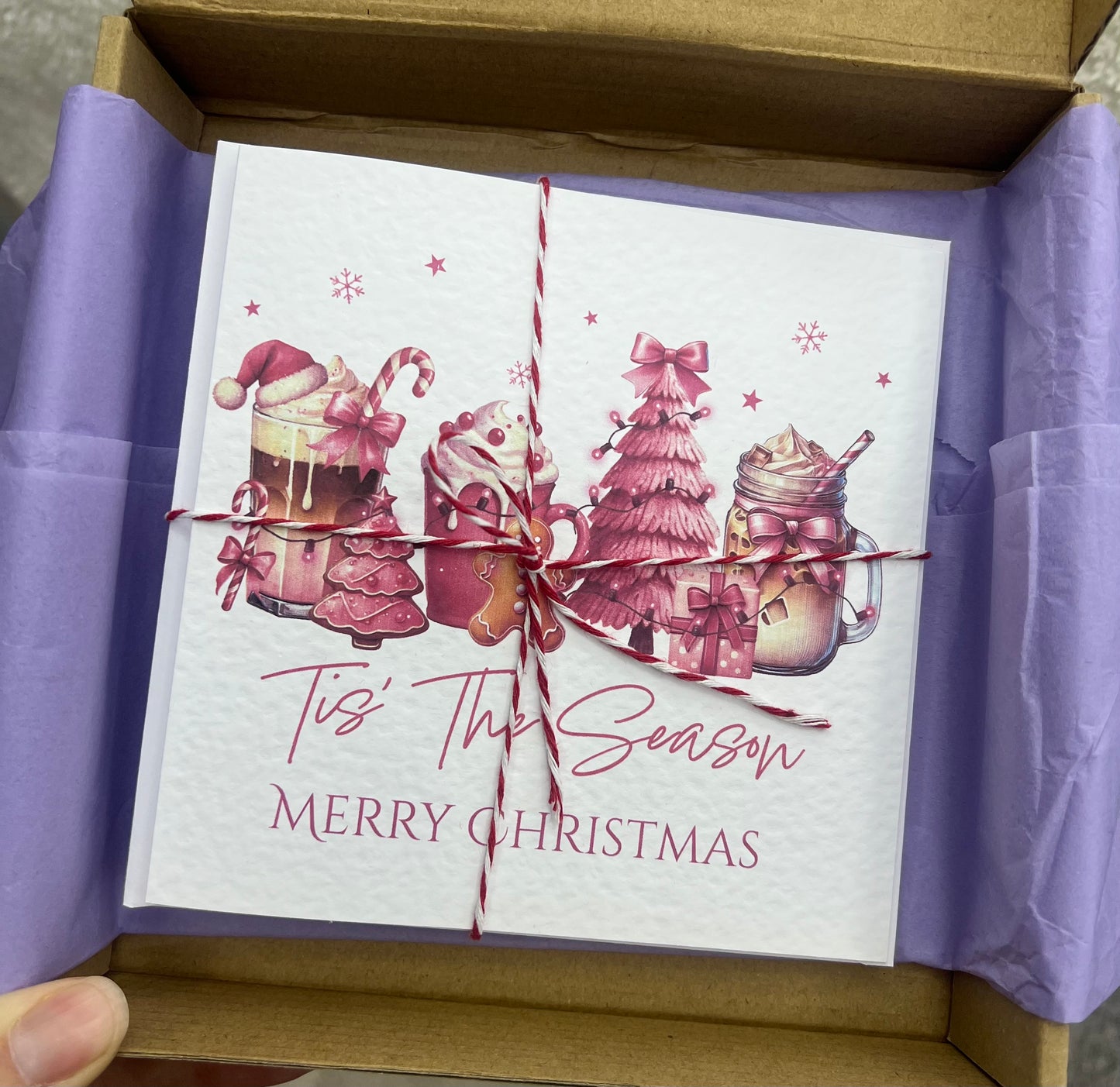 Personalised Christmas Card - Tis the Season