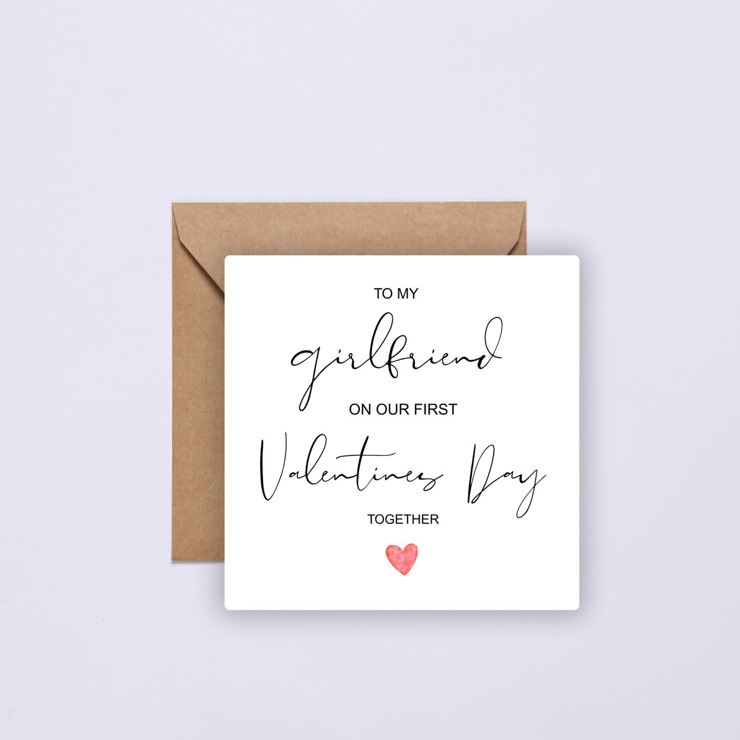 Personalised Valentines Day Card