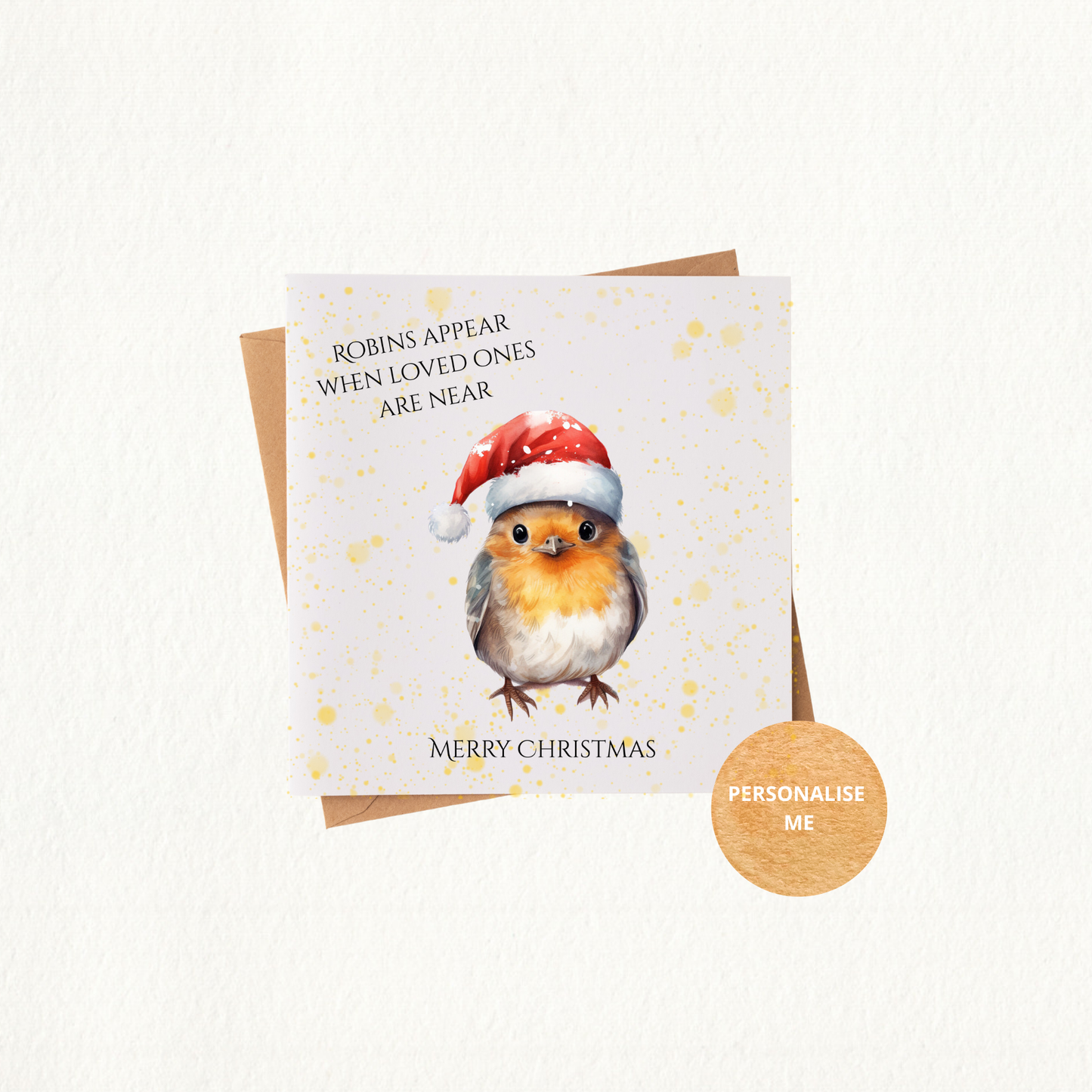 Christmas Card - Robin