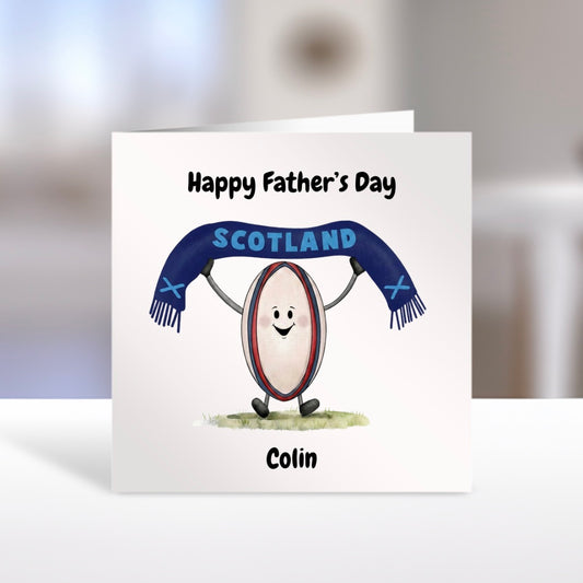 Rugby Card (Father’s Day/ Birthday)