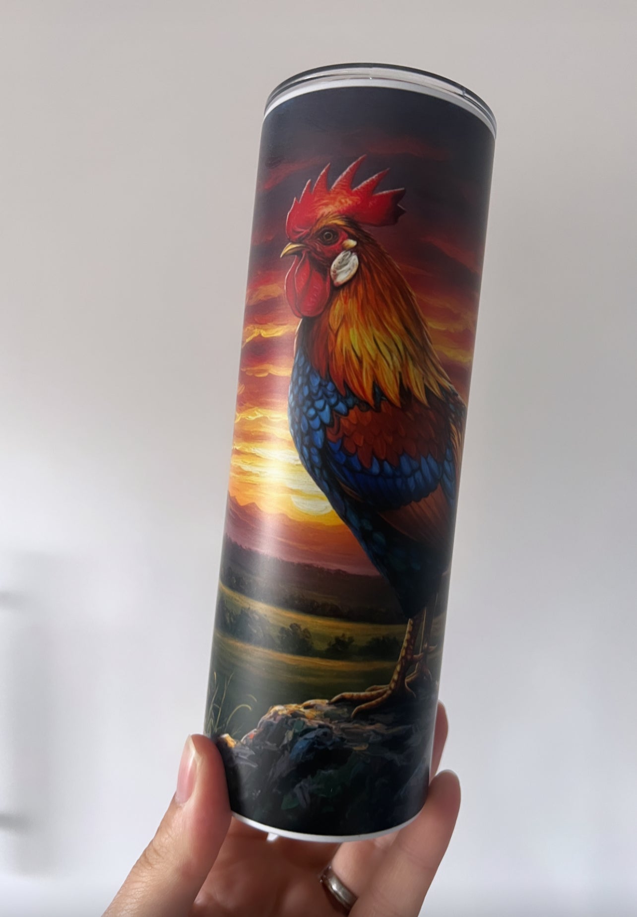 Tumbler - Rustic Rooster