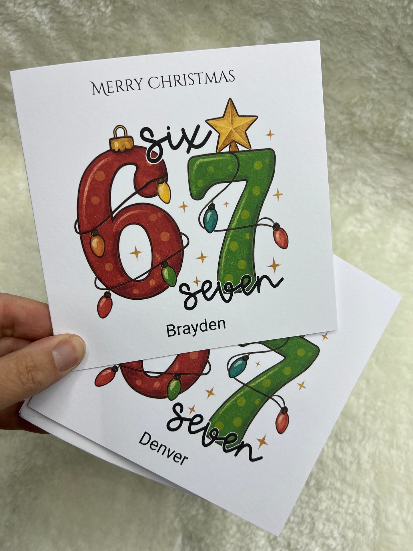 Personalised Card - 67