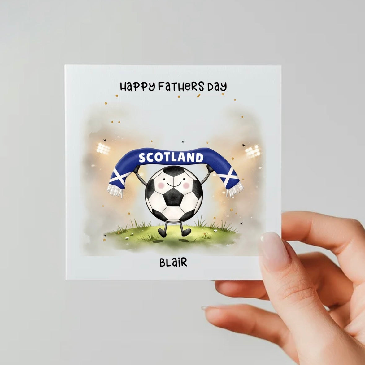 Football Card (Birthday/Father’s Day)
