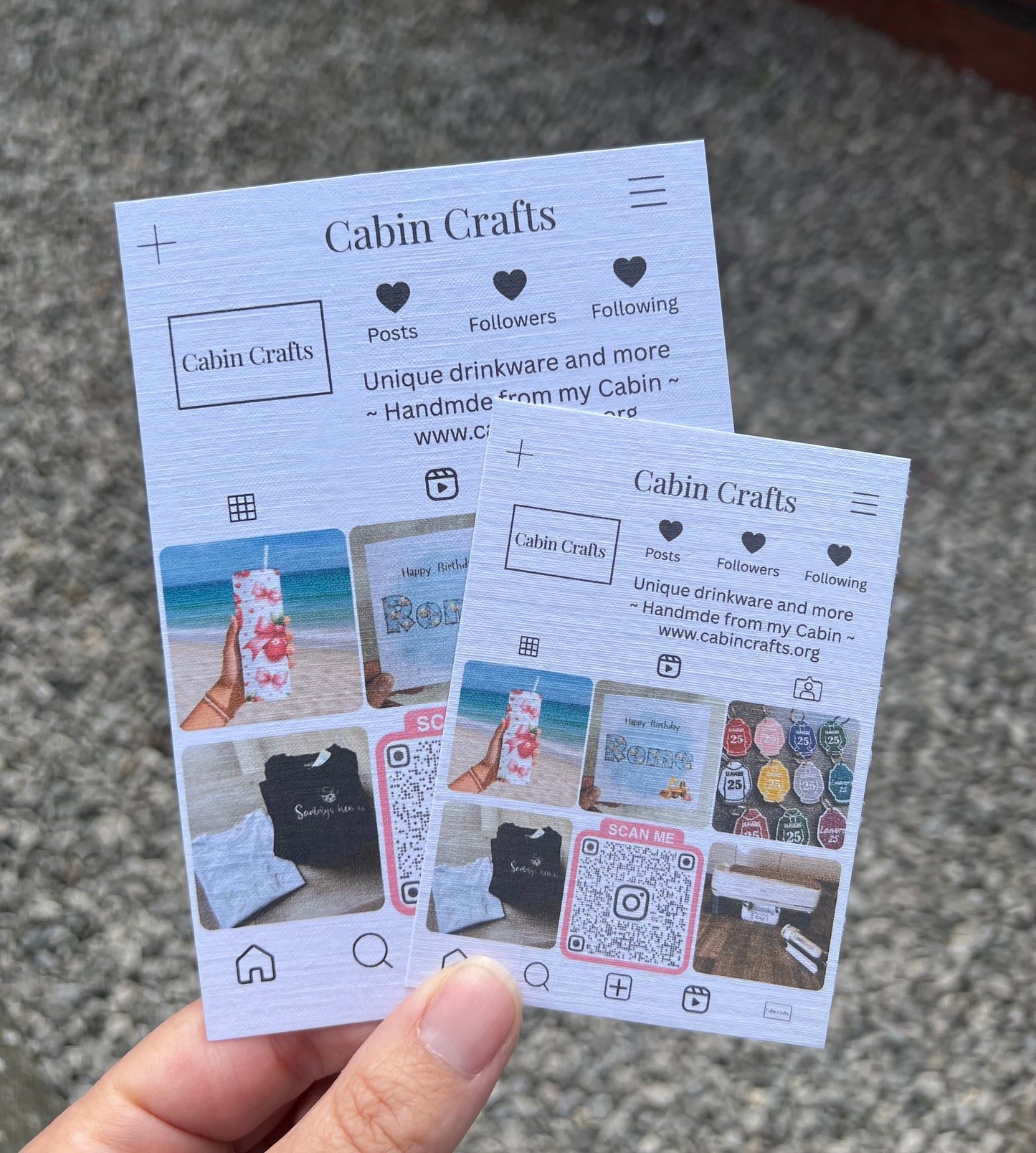 Leaflets/ Business Cards, 2 sizes available