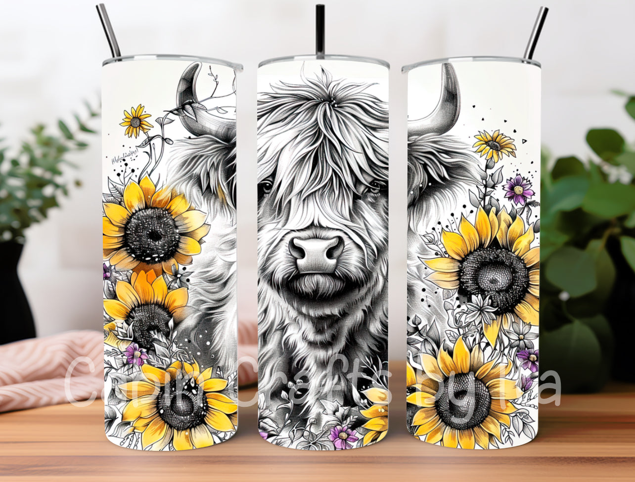 Tumbler - Highland Cow