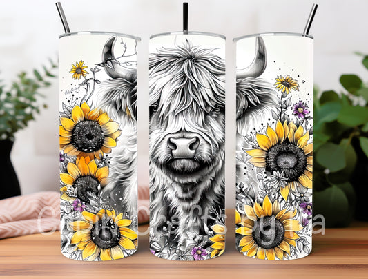 Tumbler - Highland Cow