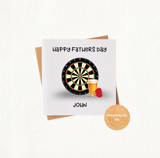 Darts Card (Father’s Day/ Birthday)