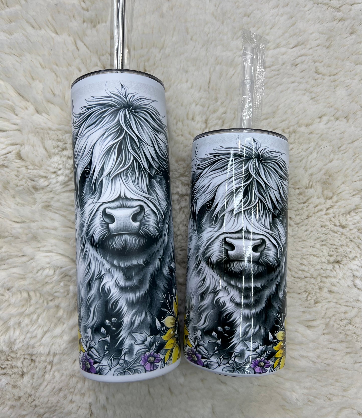 Tumbler - Highland Cow