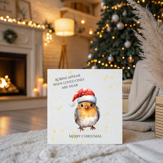 Christmas Card - Robin