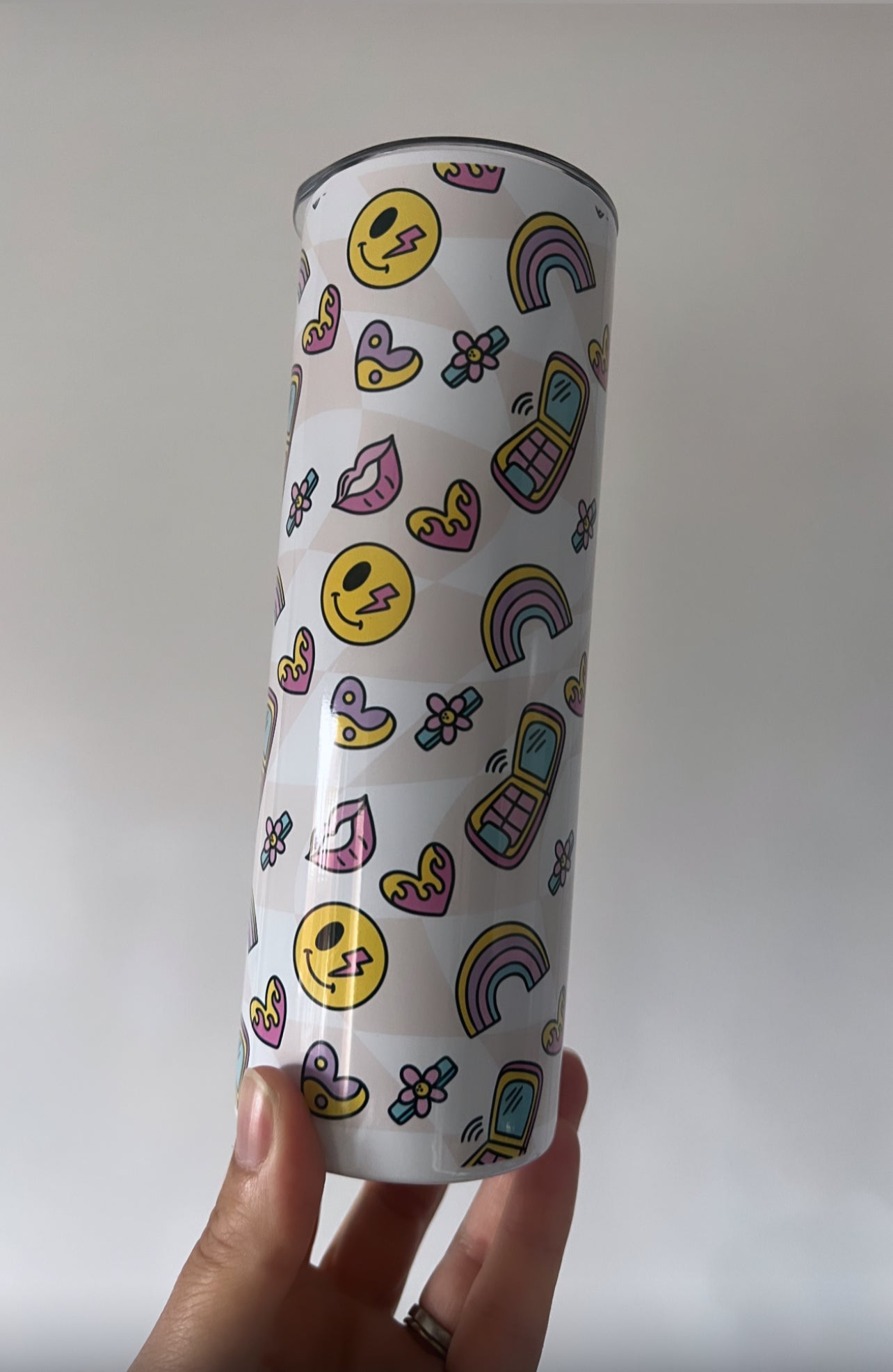 Tumbler - Retro Trendy Smile