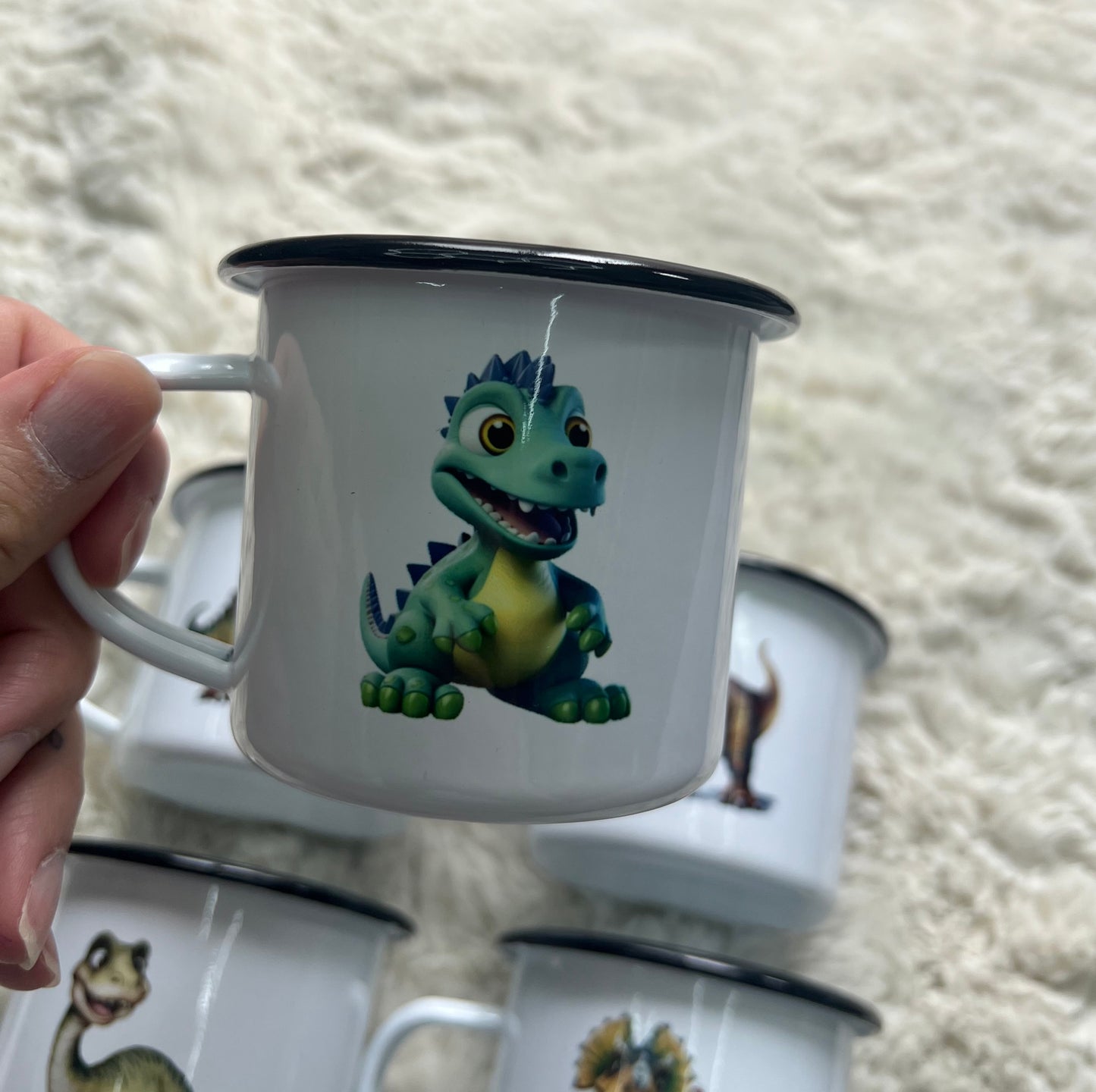Enamel Mug - Dino