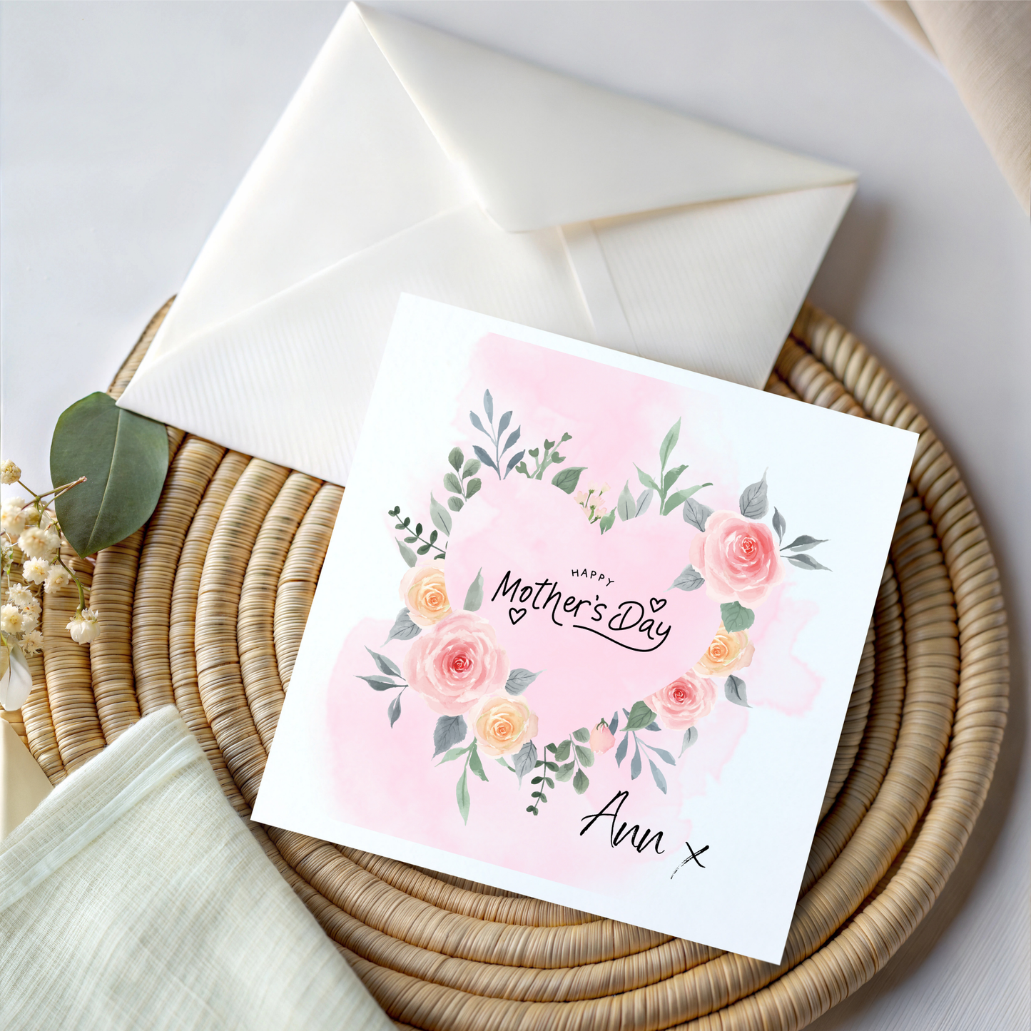 Personalised Mothers Day Card