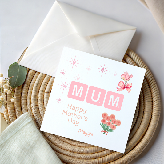 Personalised Mother Day Card