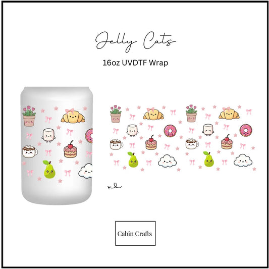 Jelly Cats 16oz UVDTF