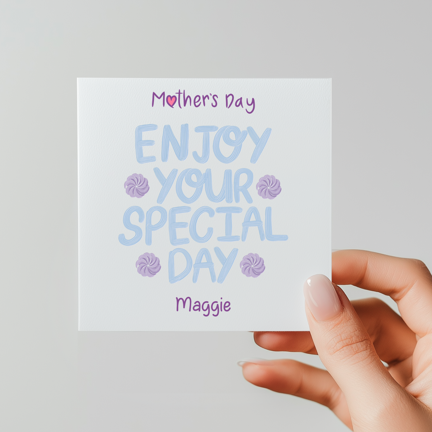 Personalised Mothers Day Card
