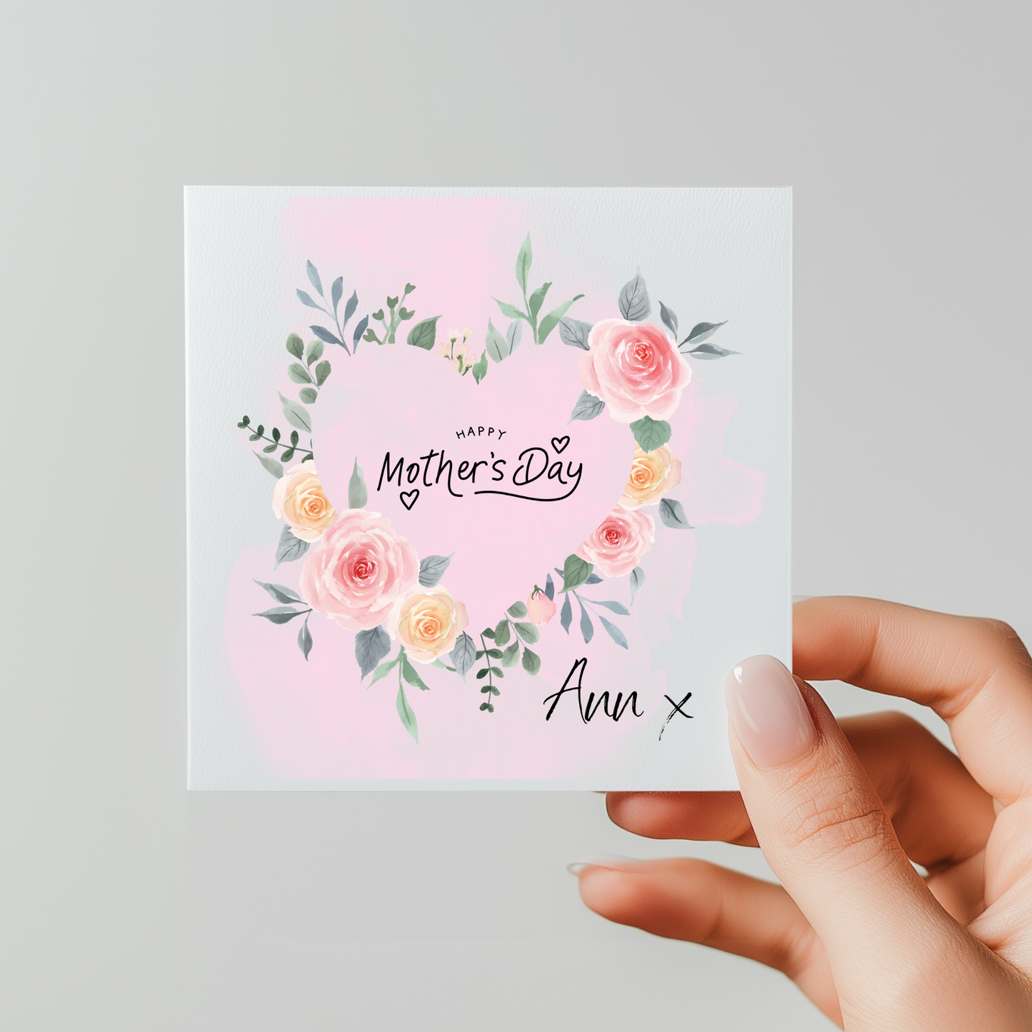 Personalised Mothers Day Card