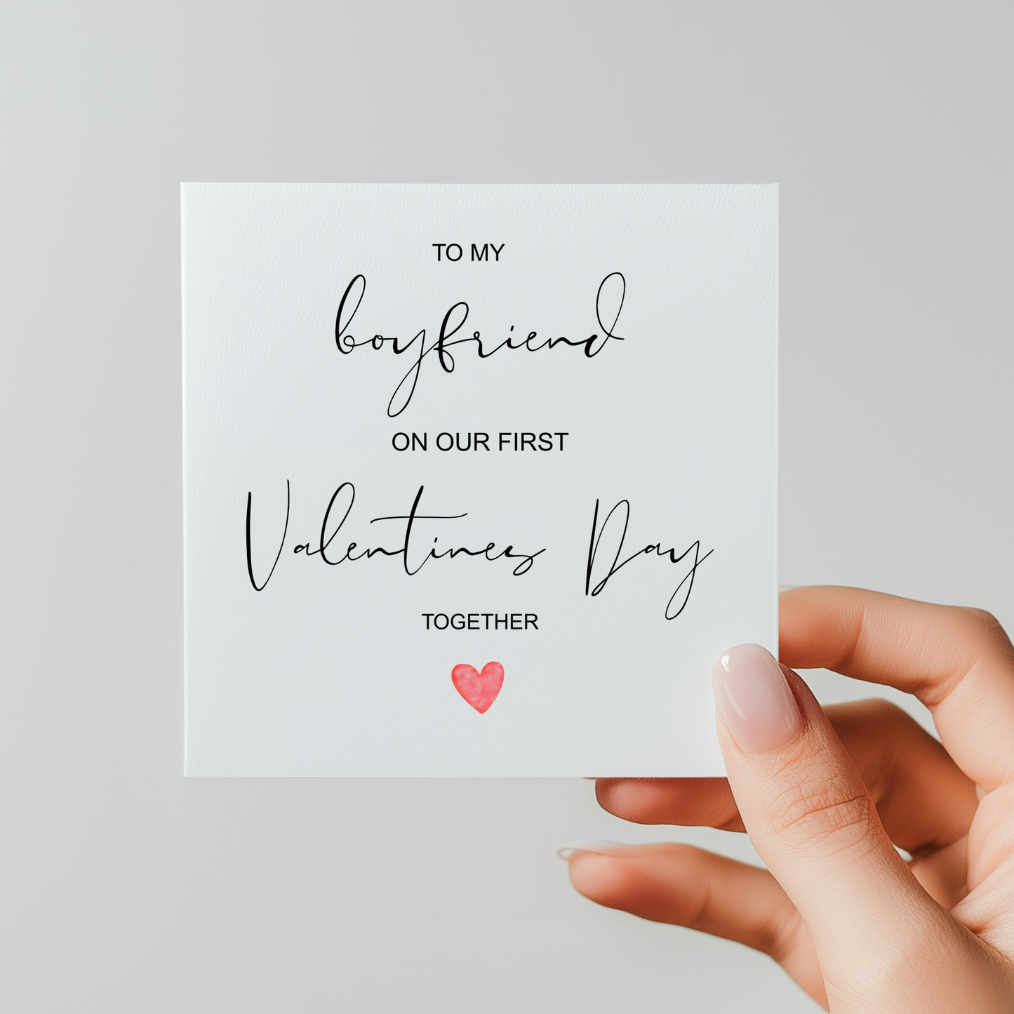 Personalised Valentines Day Card