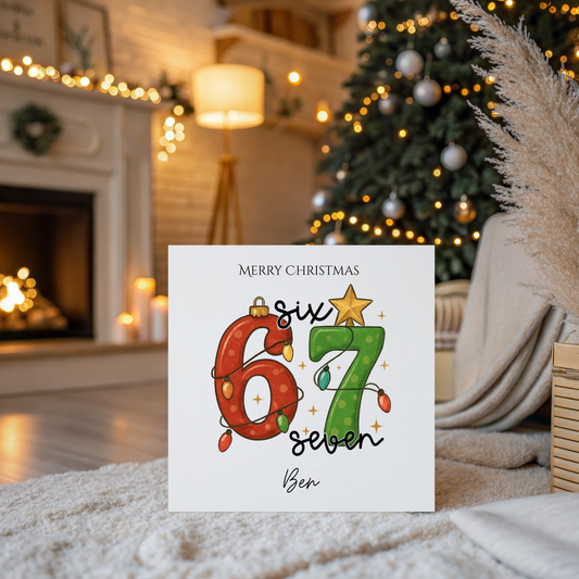 Personalised Card - 67