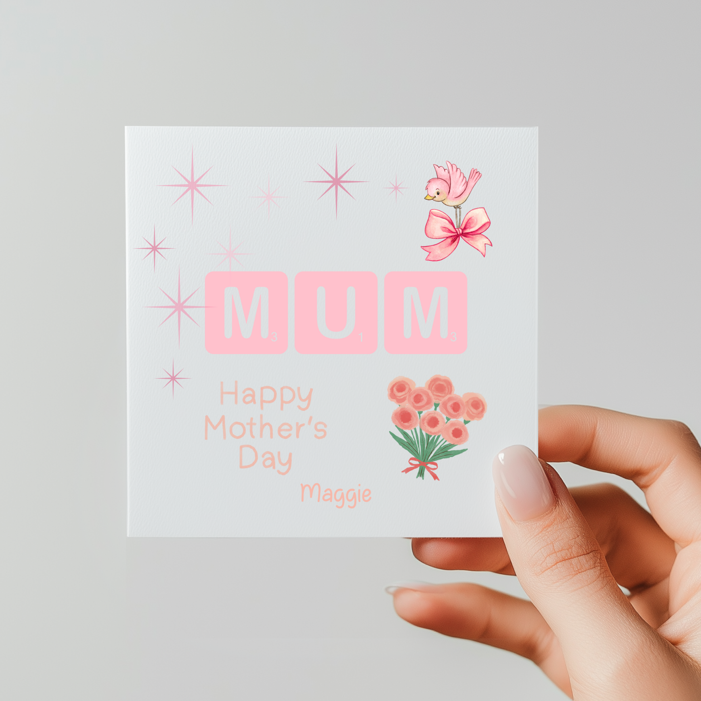 Personalised Mother Day Card