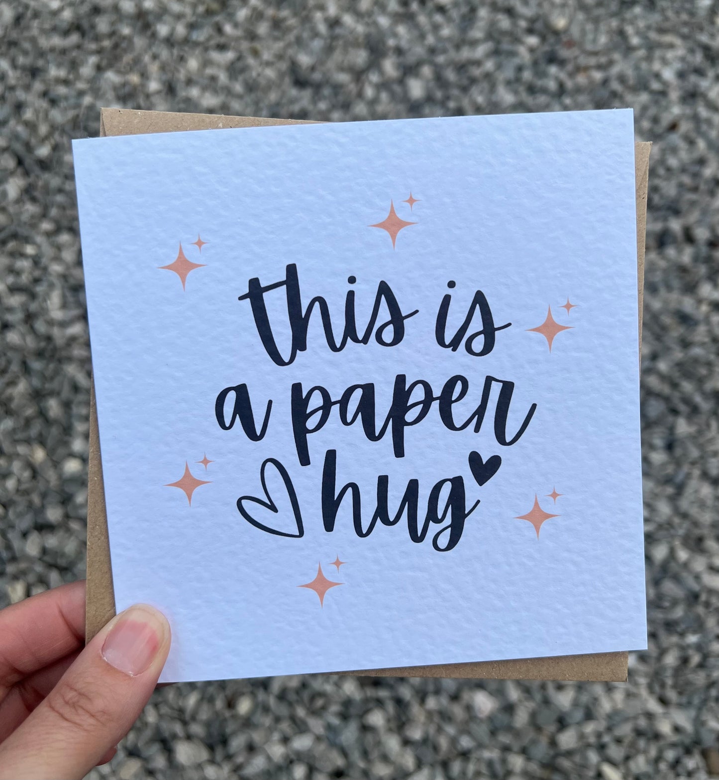 Paper Hug Card
