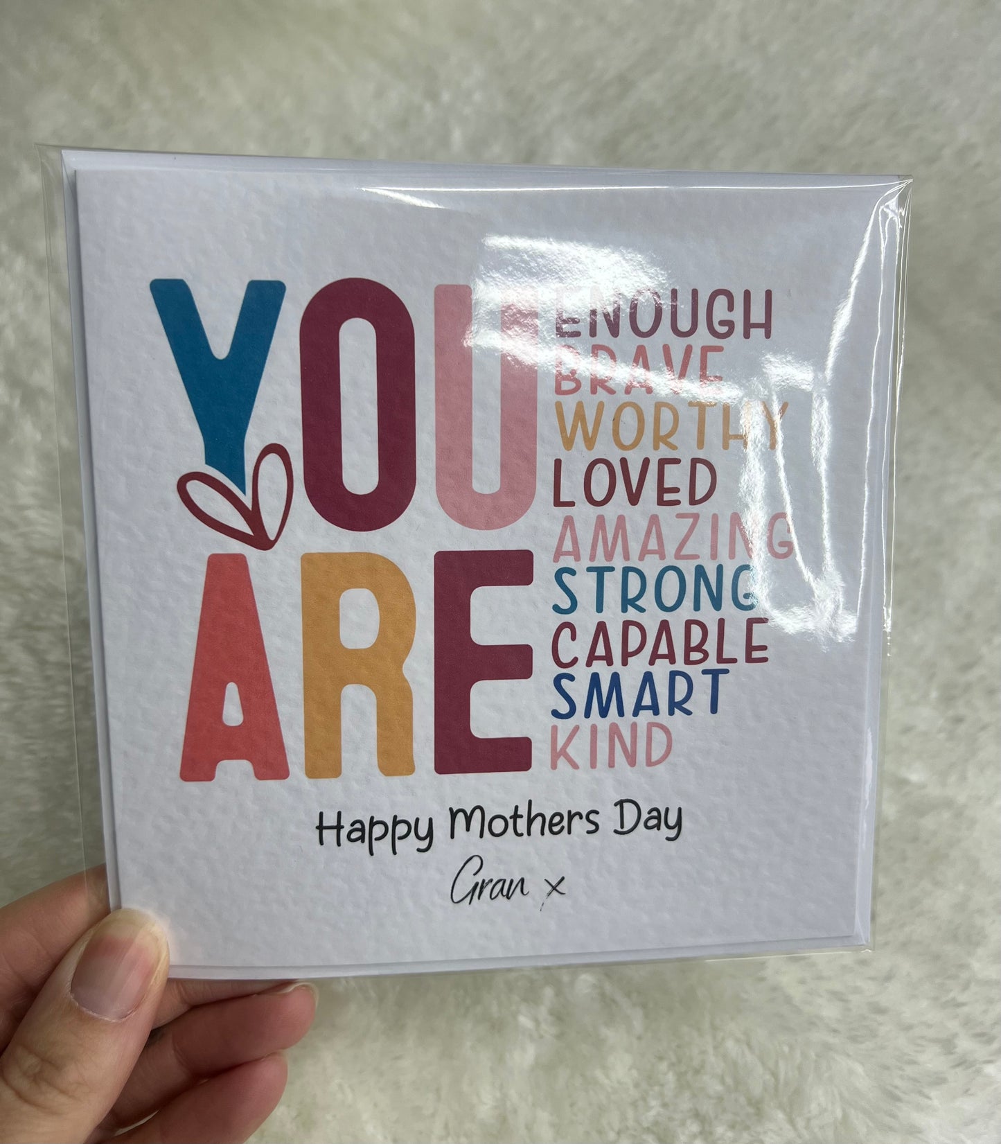 Personalised Mother Day Card