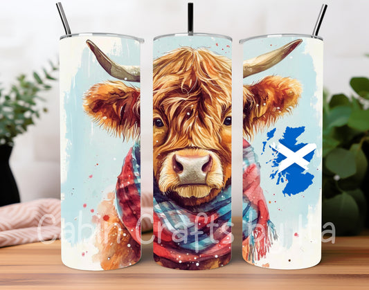 Tumbler - Highland Cow