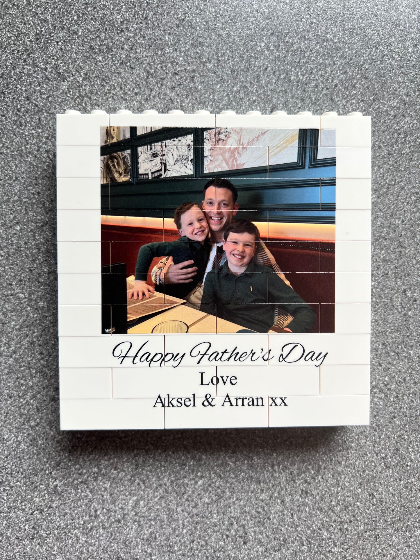 Lego Photo Block, 3 sizes available.  Any occasion