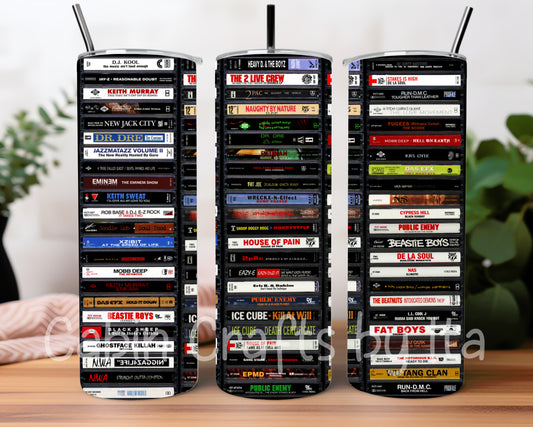 Tumbler - Retro Cassette Tape