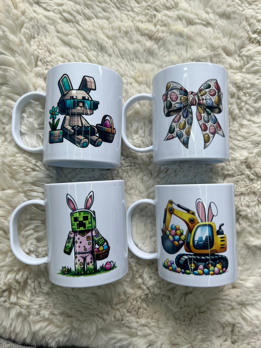 Plastic Easter Mugs