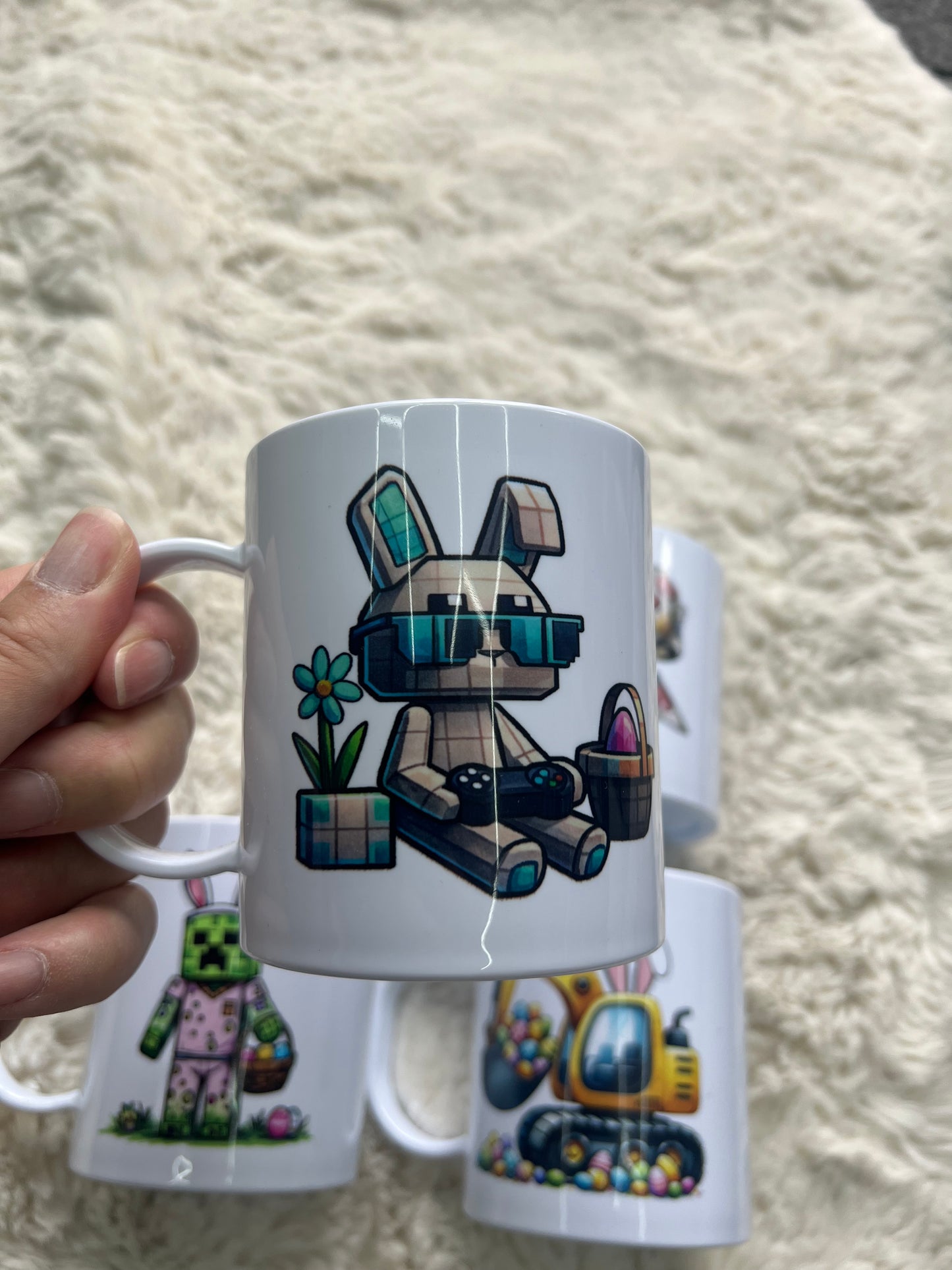 Plastic Easter Mugs