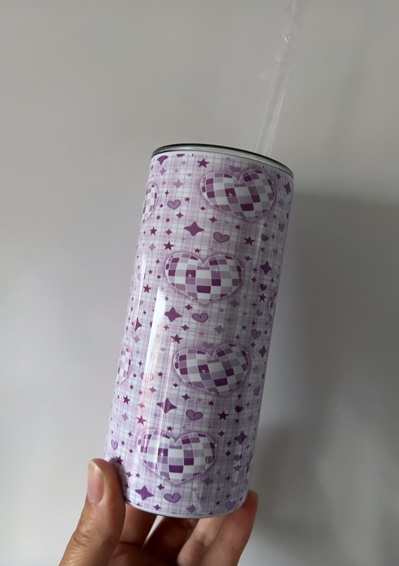 Tumbler - Purple Heart Disco