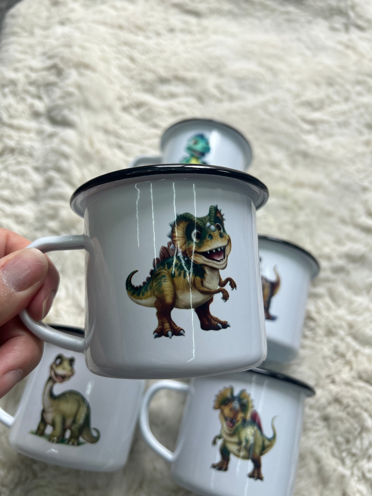 Enamel Mug - Dino
