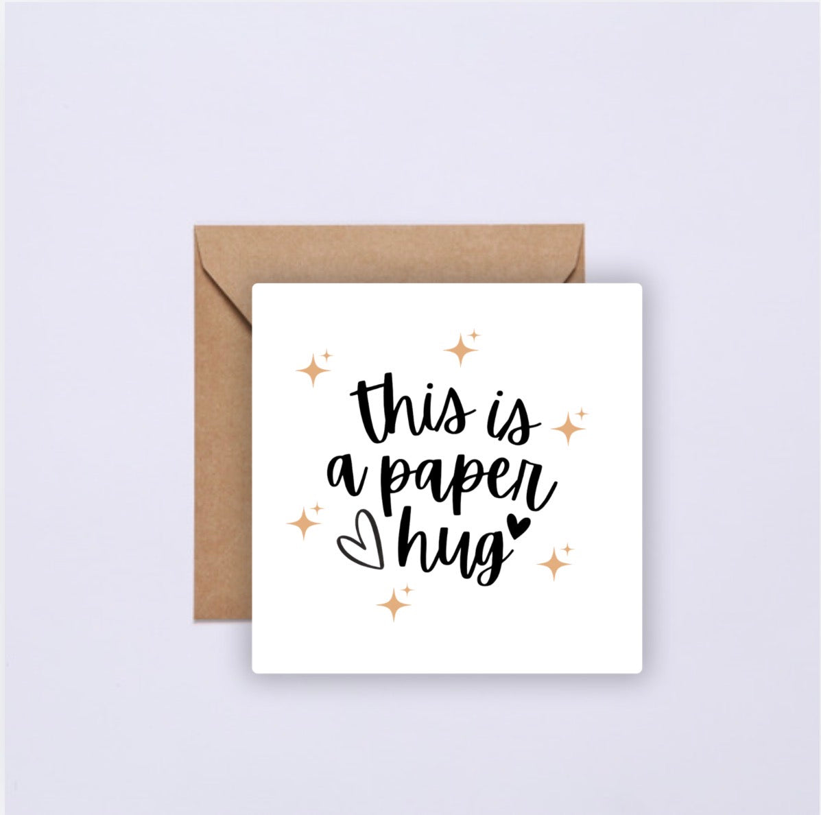 Paper Hug Card