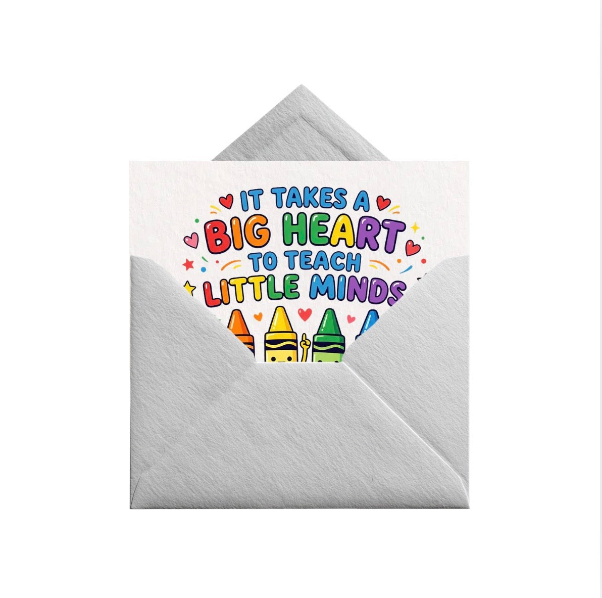 Teacher Cards - Big Heart