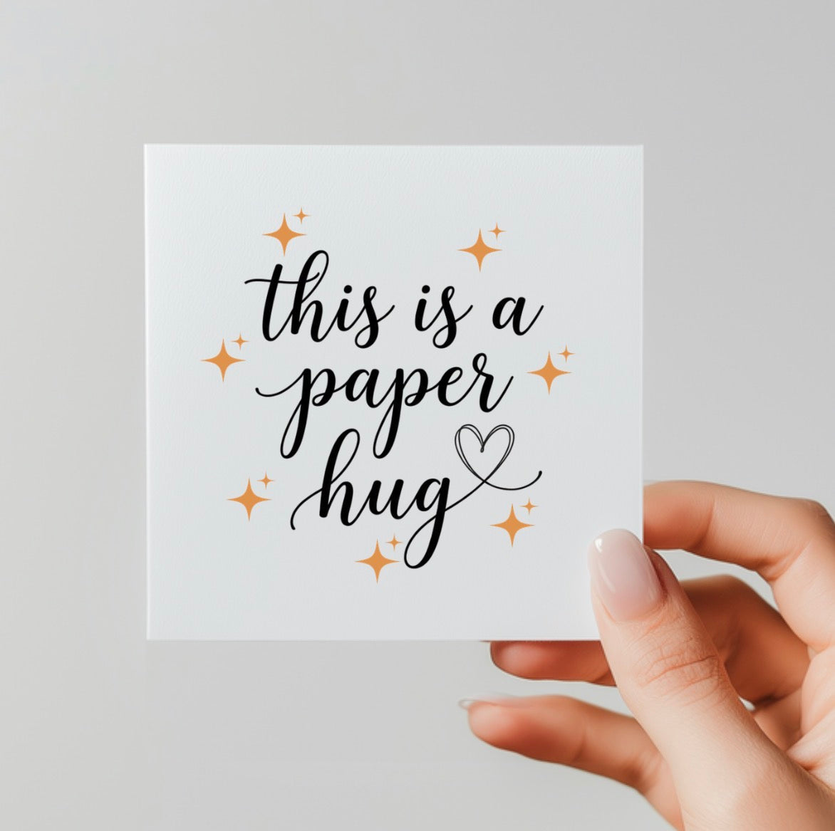 Paper Hug Card