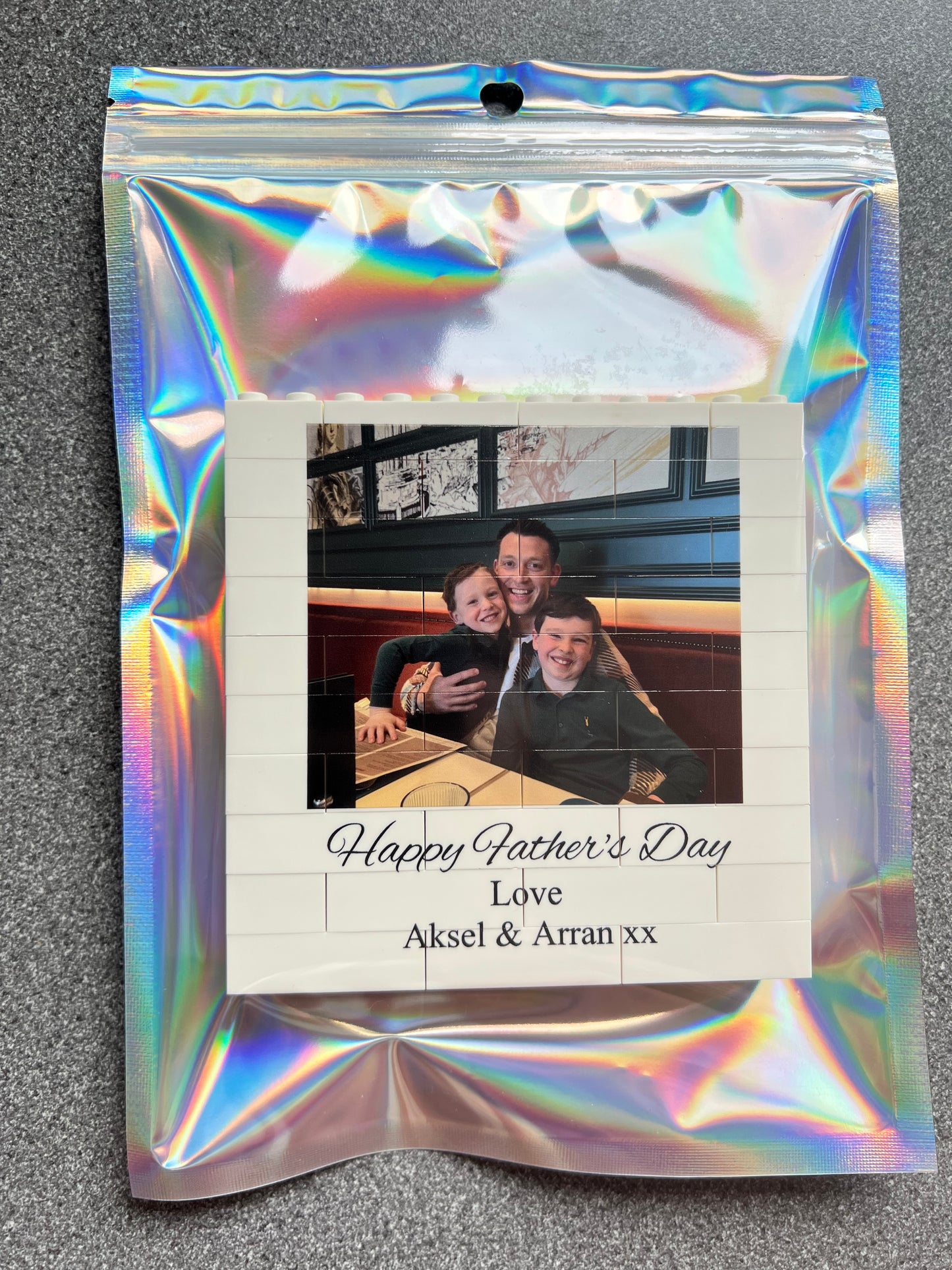 Lego Photo Block, 3 sizes available.  Any occasion